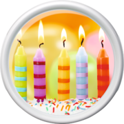  Rotation birthday candles 30 EM512517 -  