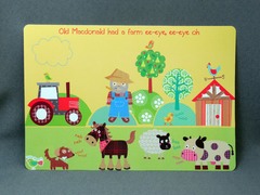 ϳ   LITTLE RHYMES Old MacDonald Farm 40x27,5 OLDM00201 -  