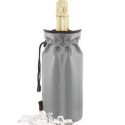 ̳    Wine & champagne cooler Bag Silver 26 107-616-00