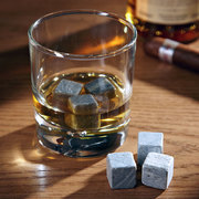Камни для виски (16 камней) + мешочек Whisky Stones 2см