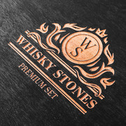            Bohemia Quadro Whisky Stones 2 WS012