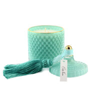  Art Deco Candle in blue 500 GML45005