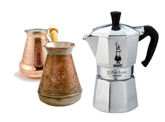 Кофеварки и турки - Мир посуды