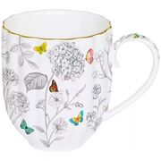 Кухоль Fleurs et Papillons 300мл R1280#FLEP