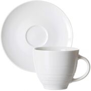 Чашка для кави з блюдцем Suomi Creme-White 90мл 0057263/0057270