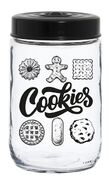 Банка для сыпучих Jar-Black Cookies 660мл 171441-001