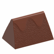 Форма для шоколада Джандуйя со структурой слоя для гольфа 35х22х21мм 12110 CW