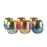     Stemless Amalfi 220 Art 1014 COLOR -  