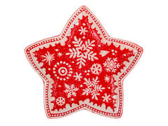 Блюдо Snowflake 22х22х2,5см 824-009