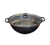 Казан узбецький з кришкою 8л Т405С3