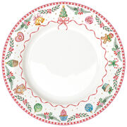 Тарелка обеденная Sweet Christmas 27см R3100#SWEC - в интернет-магазине Мир посуды Тарелка обеденная Sweet Christmas 27см R3100#SWEC - Мир посуды