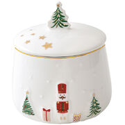 Емкость для сыпучих Let It Snow 11,5см R1341#LSNO - в интернет-магазине Мир посуды Емкость для сыпучих Let It Snow 11,5см R1341#LSNO - Мир посуды