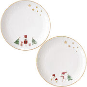 Набор тарелок десертных Let It Snow Nutcracker+Snowman 16см R1338#LSNO 1 - в интернет-магазине Мир посуды Набор тарелок десертных Let It Snow Nutcracker+Snowman 16см R1338#LSNO 1 - Мир посуды