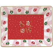 Блюдо прямоугольное Christmas Twist 14х11см R3224#CTWI - в интернет-магазине Мир посуды Блюдо прямоугольное Christmas Twist 14х11см R3224#CTWI - Мир посуды