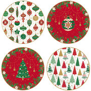 Набор тарелок десертных Jinge Bells 19см R0924#JING - в интернет-магазине Мир посуды Набор тарелок десертных Jinge Bells 19см R0924#JING - Мир посуды