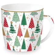 Кружка Jinge Bells 350мл R0119#JING 3 - в интернет-магазине Мир посуды Кружка Jinge Bells 350мл R0119#JING 3 - Мир посуды