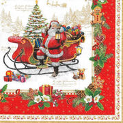 Набор салфеток New Year Christmas Memories 33х33см R0414#CHME - в интернет-магазине Мир посуды Набор салфеток New Year Christmas Memories 33х33см R0414#CHME - Мир посуды