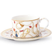 Чашка для чая с блюдцем Cheval 220мл PM0124#CHEV - в интернет-магазине Мир посуды Чашка для чая с блюдцем Cheval 220мл PM0124#CHEV - Мир посуды