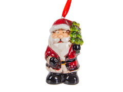 Ёлочная игрушка Санта Клаус 8см 826-005 - в интернет-магазине Мир посуды Ёлочная игрушка Санта Клаус 8см 826-005 - Мир посуды