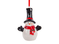 Ёлочная игрушка Снеговик 10см 826-006 - в интернет-магазине Мир посуды Ёлочная игрушка Снеговик 10см 826-006 - Мир посуды