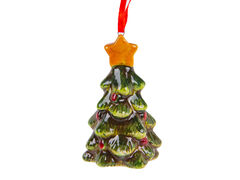 Ёлочная игрушка Елочка 8см 826-007 - в интернет-магазине Мир посуды Ёлочная игрушка Елочка 8см 826-007 - Мир посуды