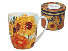 Кружка Винсент ван Гог Подсолнухи 400мл 830-0550