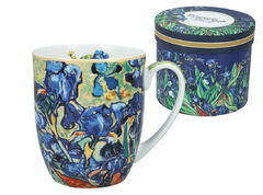 Кружка Винсент ван Гог Ирисы 400мл 830-0553