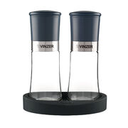 Набор мельниц для соли и перца на подставке Vinzer 14,1см 50195 - в интернет-магазине Мир посуды Набор мельниц для соли и перца на подставке Vinzer 14,1см 50195 - Мир посуды