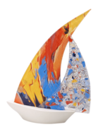 Статуэтка Парусник 27см 6648/915 - в интернет-магазине Мир посуды Статуэтка Парусник 27см 6648/915 - Мир посуды