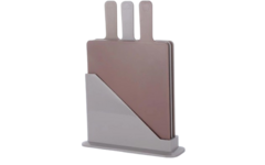 Набір дощок з підставкою Fresh 24,1х33х7,9см AR1403BB - в інтернет-магазині Світ посуду Набір дощок з підставкою Fresh 24,1х33х7,9см AR1403BB - Світ посуду