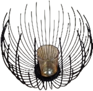 Подсвечник Aether 15см HW74827