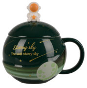 Кружка с крышкой и ложкой Starry Sky 300мл B060375 - в интернет-магазине Мир посуды Кружка с крышкой и ложкой Starry Sky 300мл B060375 - Мир посуды