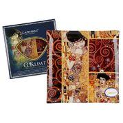 Тарелка обеденная Густав Климт Поцелуй 25х25см 198-1901 - в интернет-магазине Мир посуды Тарелка обеденная Густав Климт Поцелуй 25х25см 198-1901 - Мир посуды