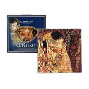 Тарелка десертная Густав Климт Поцелуй 13х13см 198-1071 - в интернет-магазине Мир посуды Тарелка десертная Густав Климт Поцелуй 13х13см 198-1071 - Мир посуды