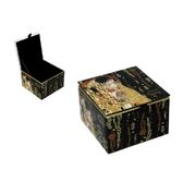 Шкатулка Густав Климт Поцелуй 10х10х7см 195-9033 - в интернет-магазине Мир посуды Шкатулка Густав Климт Поцелуй 10х10х7см 195-9033 - Мир посуды