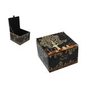 Шкатулка Густав Климт Древо жизни 10х10х7см 195-9034 - в интернет-магазине Мир посуды Шкатулка Густав Климт Древо жизни 10х10х7см 195-9034 - Мир посуды