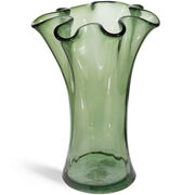 Ваза Artesania зеленая волна 16см 6090DB408 - в интернет-магазине Мир посуды Ваза Artesania зеленая волна 16см 6090DB408 - Мир посуды