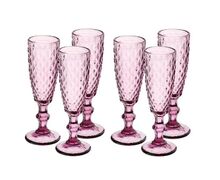 Набор бокалов для шампанского Аргайл 180мл 9446 burgundy - в интернет-магазине Мир посуды Набор бокалов для шампанского Аргайл 180мл 9446 burgundy - Мир посуды