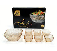 Набор салатников 9291 amber - в интернет-магазине Мир посуды Набор салатников 9291 amber - Мир посуды