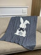 Плед детский Зайка-мечтатель 85х95см 4823093478145 - в интернет-магазине Мир посуды Плед детский Зайка-мечтатель 85х95см 4823093478145 - Мир посуды