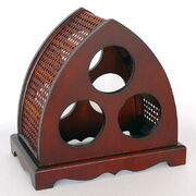 Держатель для бутылок Терция 28х29х18см 124-0048 - в интернет-магазине Мир посуды Держатель для бутылок Терция 28х29х18см 124-0048 - Мир посуды