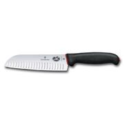 Нож Сантоку Dual Grip Black 17см Vx52523.17D - в интернет-магазине Мир посуды Нож Сантоку Dual Grip Black 17см Vx52523.17D - Мир посуды