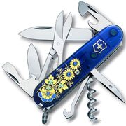Мультитул 14в1 Climber Ukraine Цветы 9,1см Vx13703.T2_T1050u - в интернет-магазине Мир посуды Мультитул 14в1 Climber Ukraine Цветы 9,1см Vx13703.T2_T1050u - Мир посуды