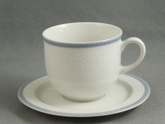 Набор чашек для чая Opal Голубые пластинки 270мл