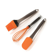 Набор кухонных принадлежностей Silicone color оранжевая 8500512