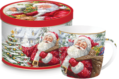  Christmas Time Santa & Snowman 350 R0117#CTSS/4