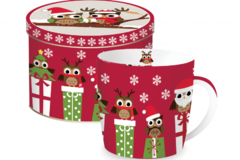  Christmas Owls 350 R0217#CHPA -  