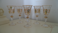 Набор бокалов для вина gold 141