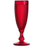 Набор бокалов для шампанского BICOS Красный_ 110мл 49000089
