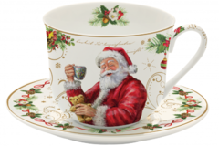 Чашка для завтрака New Year collections Magic Christmas 400мл R1454#MAGI